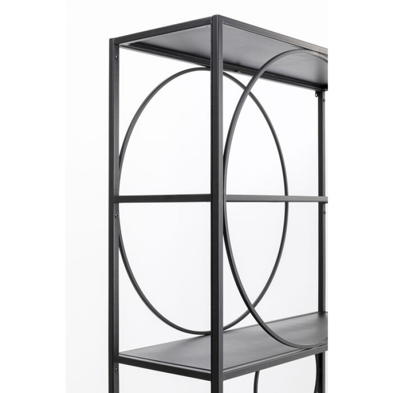 Shelf Circle Black 100x200cm